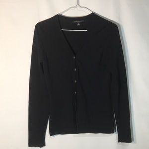 COPY - Banana Republic Small Sweater Black Button Front